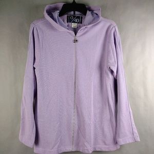 Tennis Dress 0/40 LOVE FORTY Zip Up Jacket Hoodie